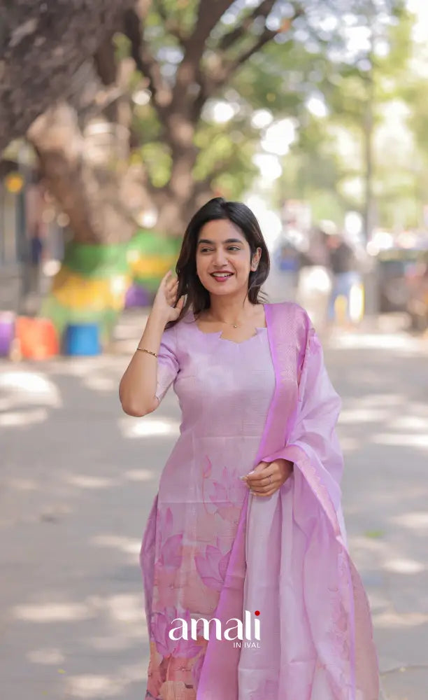 Athira Kota Salwar - Lilac and Purple salwar