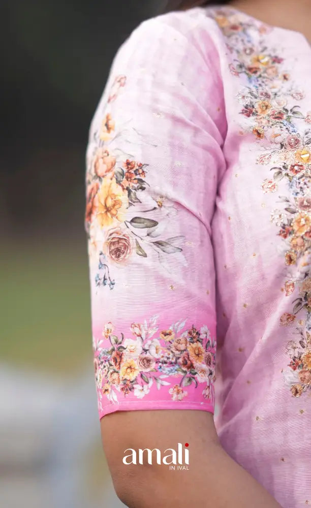 Athira Salwar - Pastel Pink salwar