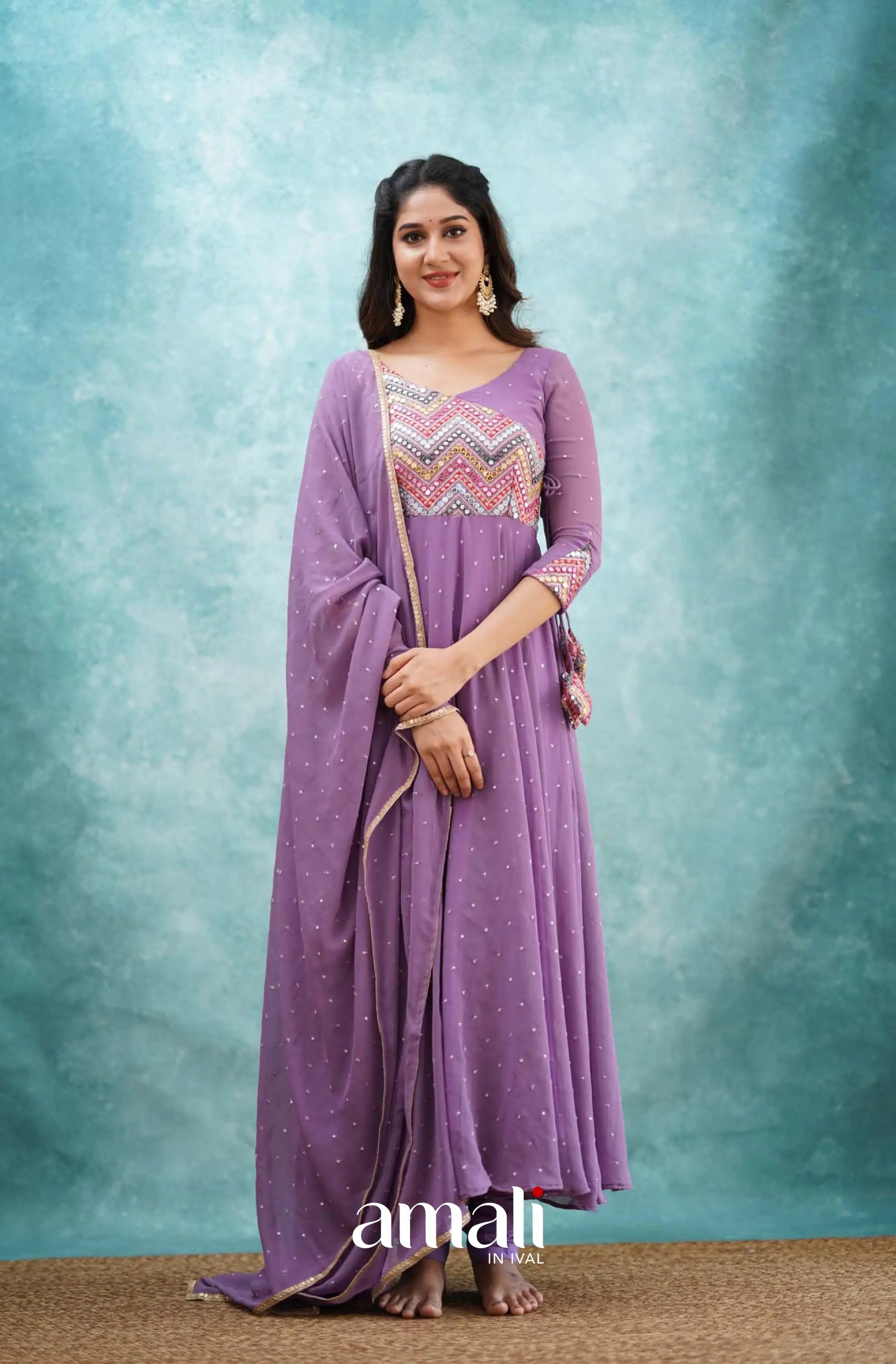 designer anarkali dress online Black Art Silk Designer Anarkali Suit