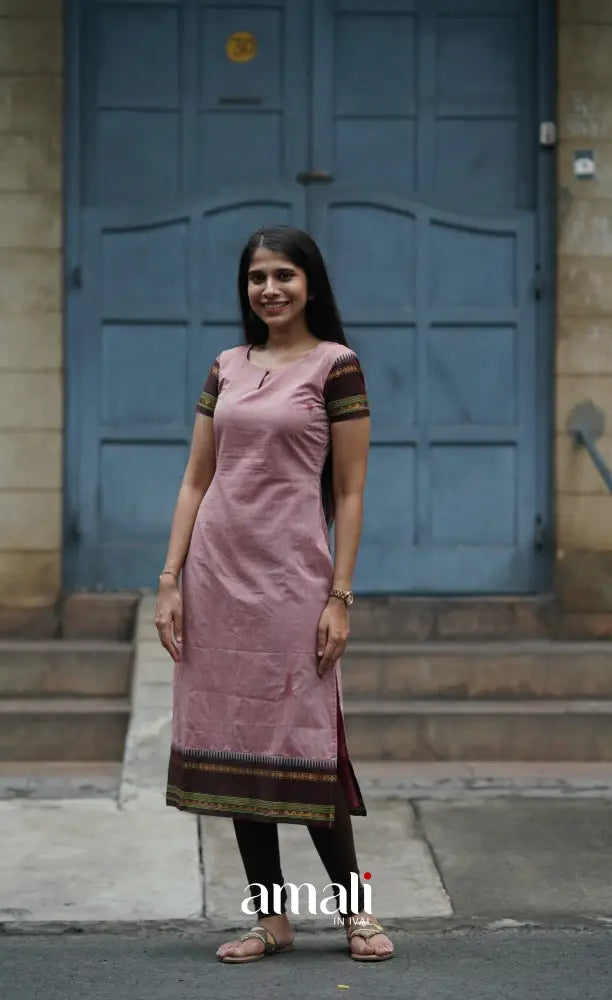 Meera Cotton Salwar - Dusty Pink salwar