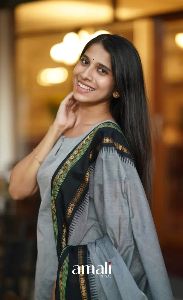 Meera Cotton Salwar - Grey salwar