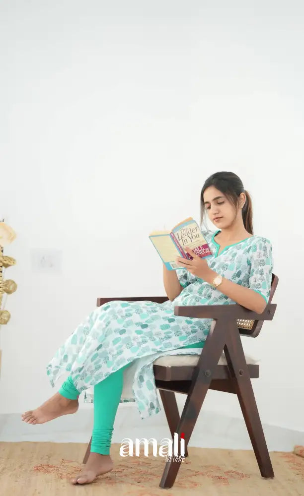 Priyo Organza Kurti - White Co-ord sets