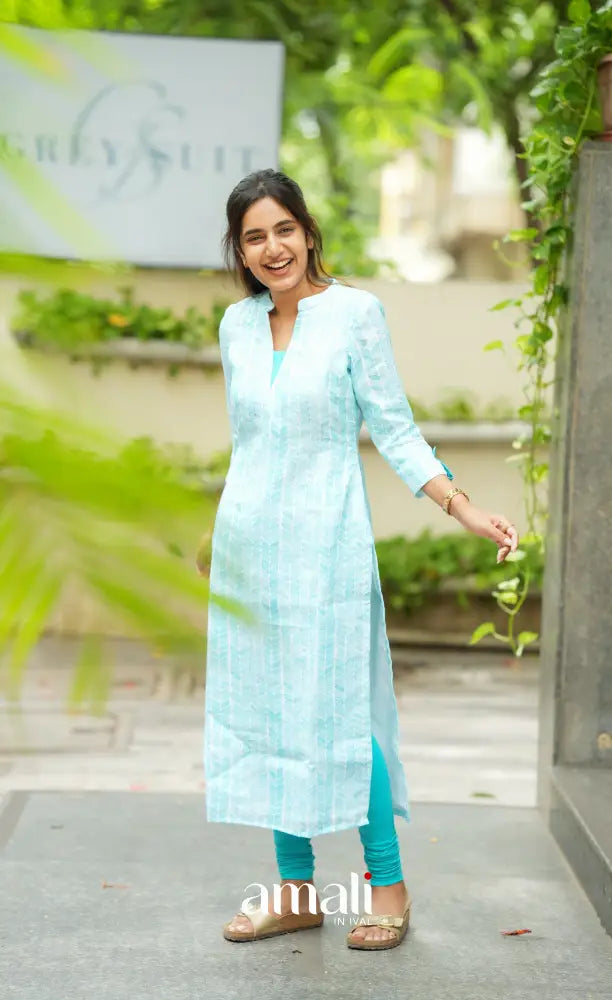 Priyo Organza Kurti - White Co-ord sets