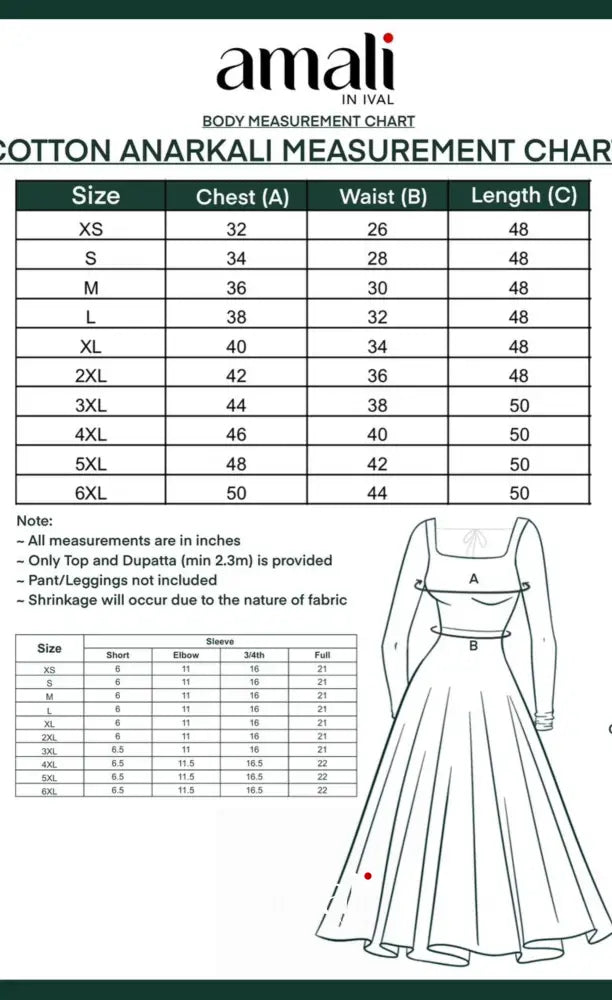 Purple and Green Narayanpet Cotton Anarkali - Anarkalis