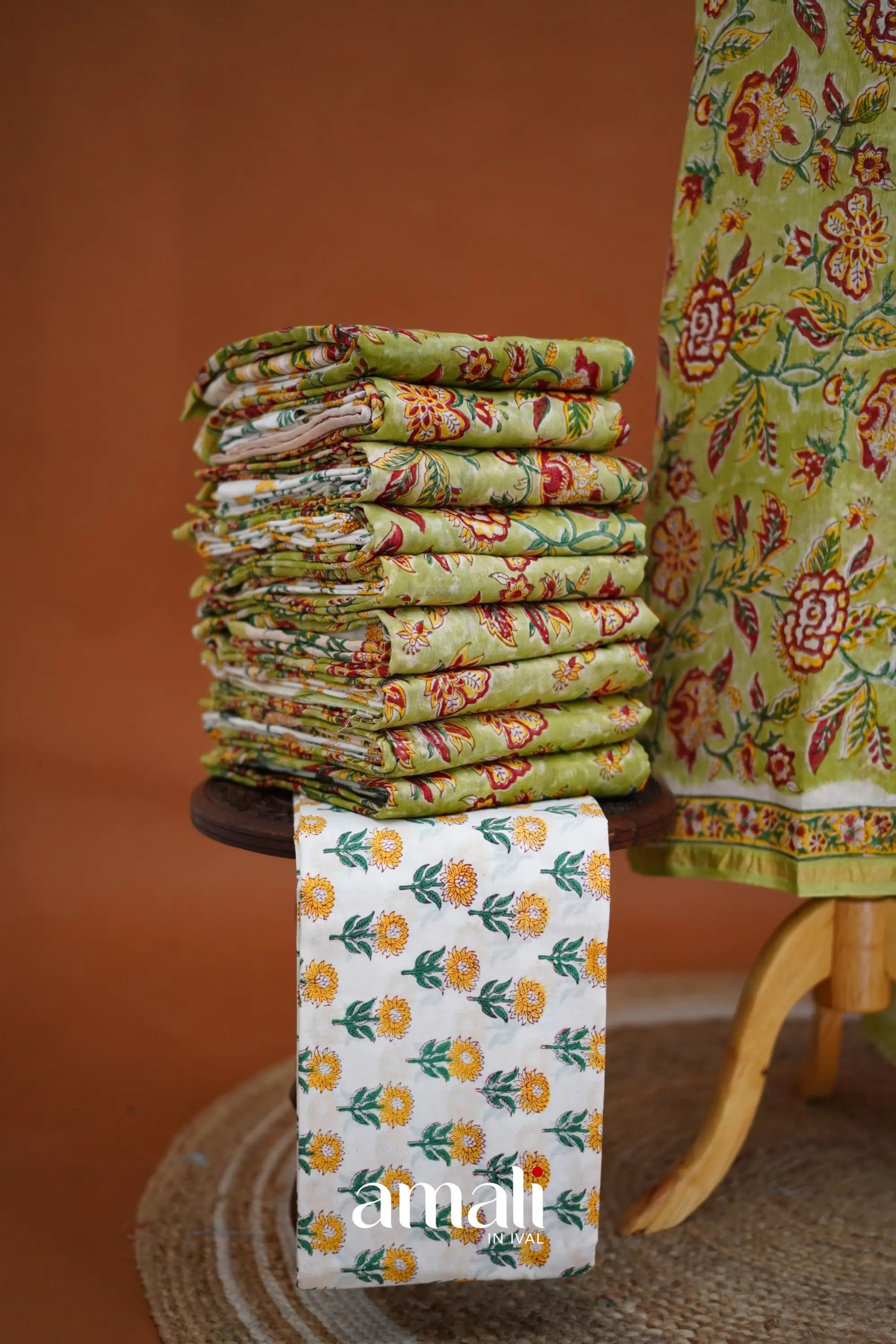 Swara Unstitched Salwar - Pastel Green salwar
