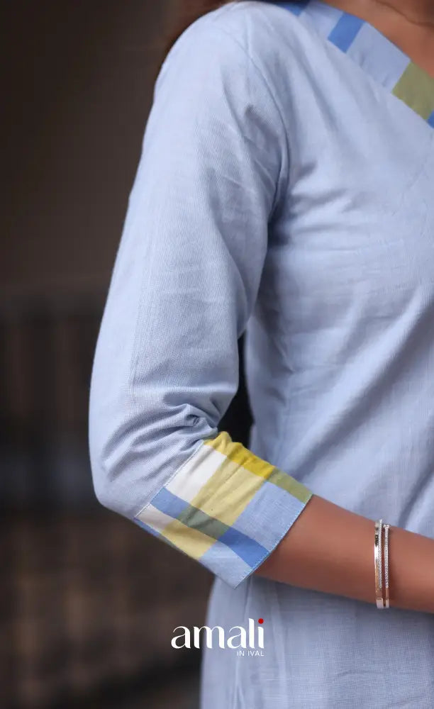 Tara Cotton Salwar - Pastel Blue - salwar