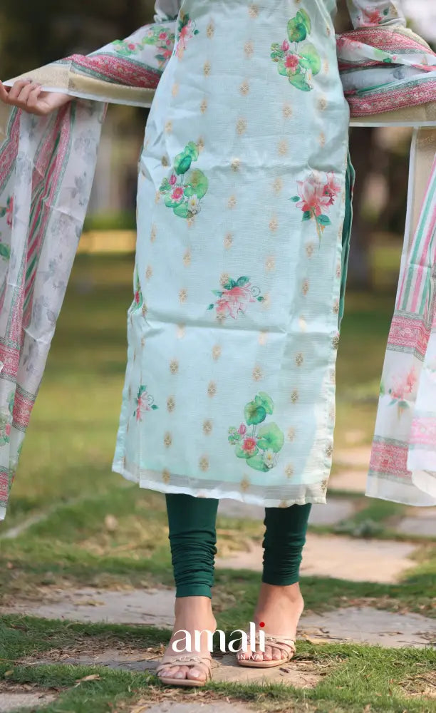 Tara Kota Salwar - Light Teal Blue salwar