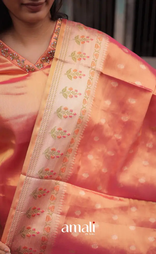 Athira Tissue Salwar - Rose Gold salwar